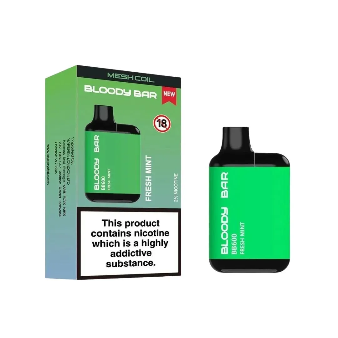 Bloody Bar BB600 Prefilled Pod Kit - Compact Rechargeable Device