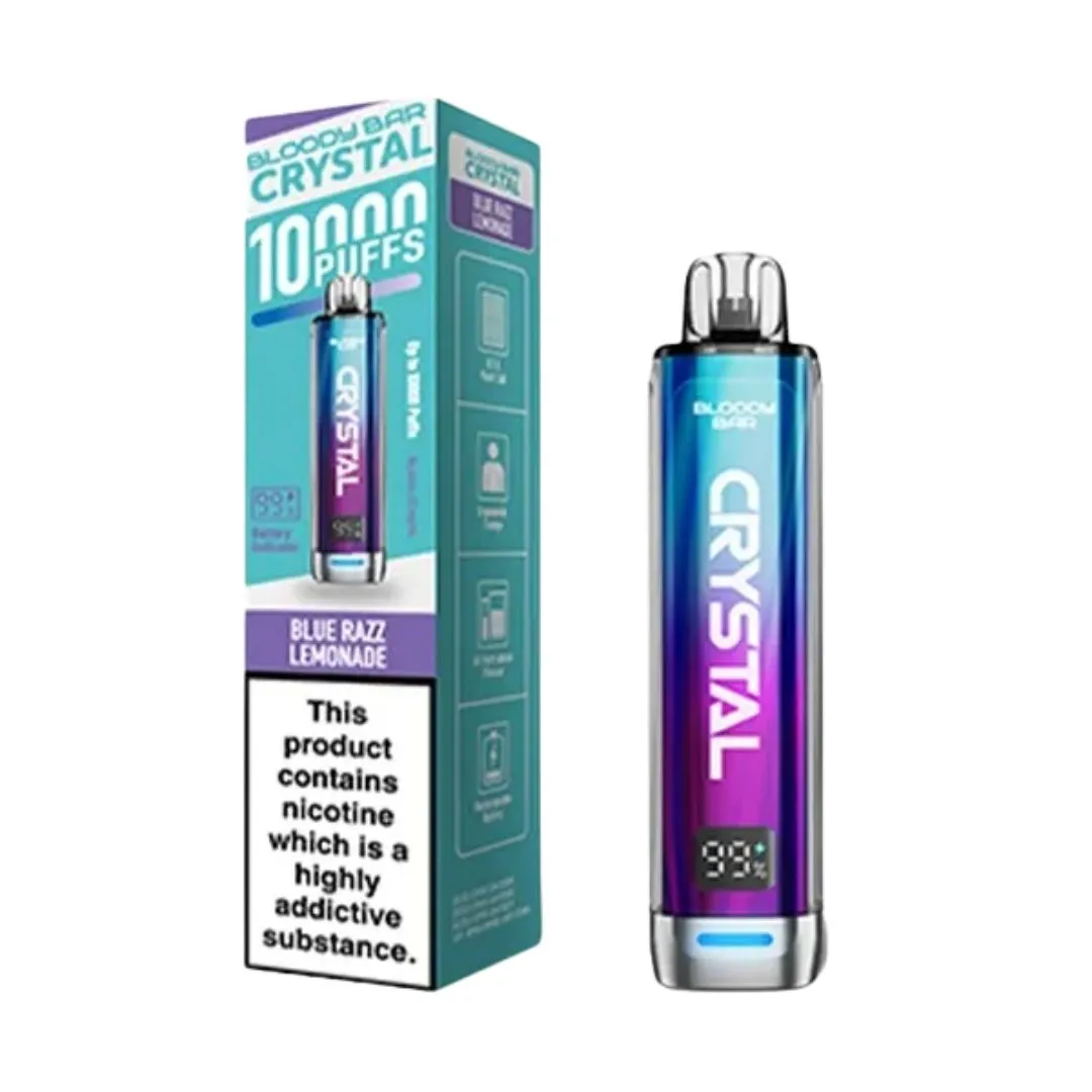 Buy Bloody Bar Crystal 10000 Puffs Vape Kit | £8.79