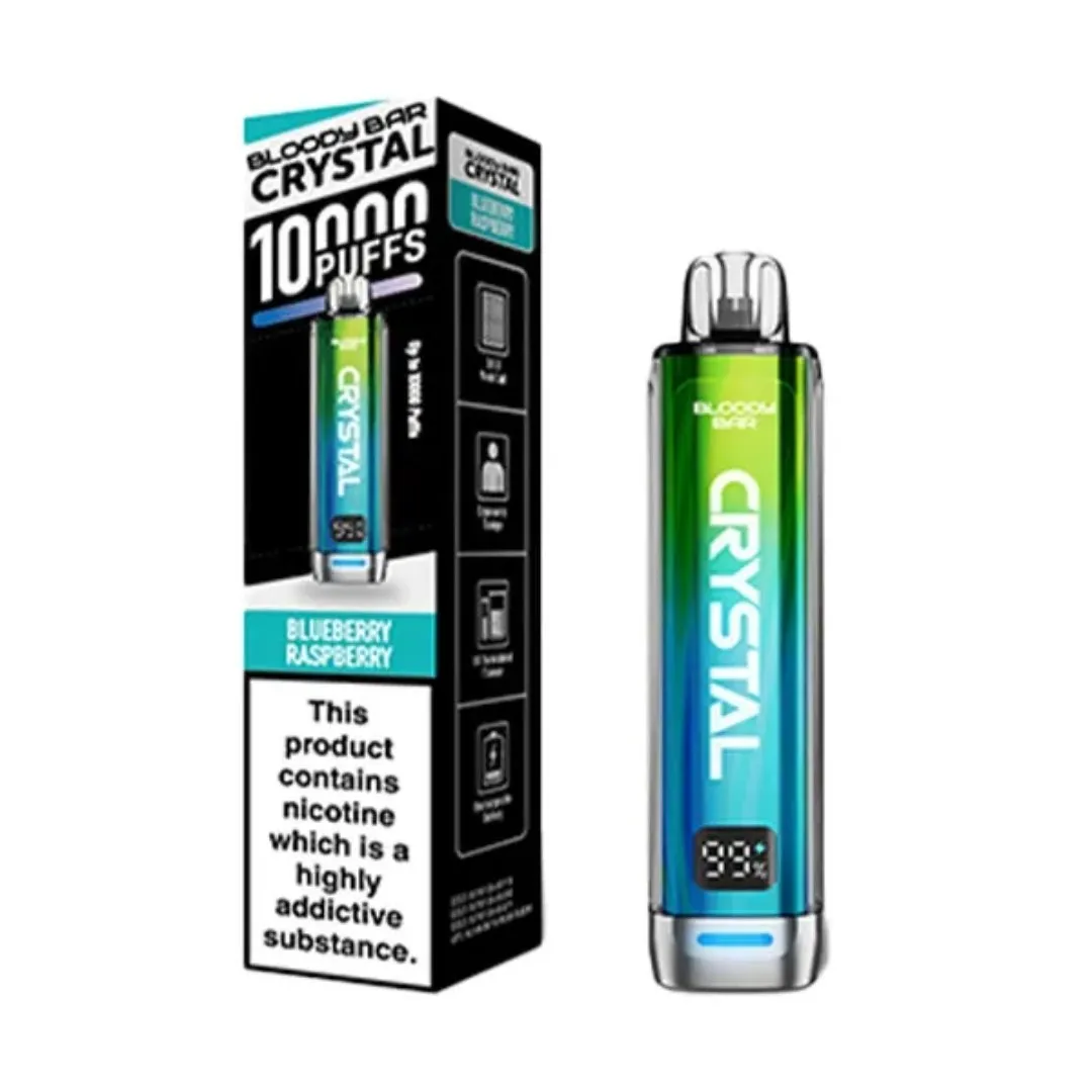 Buy Bloody Bar Crystal 10000 Puffs Vape Kit | £8.79