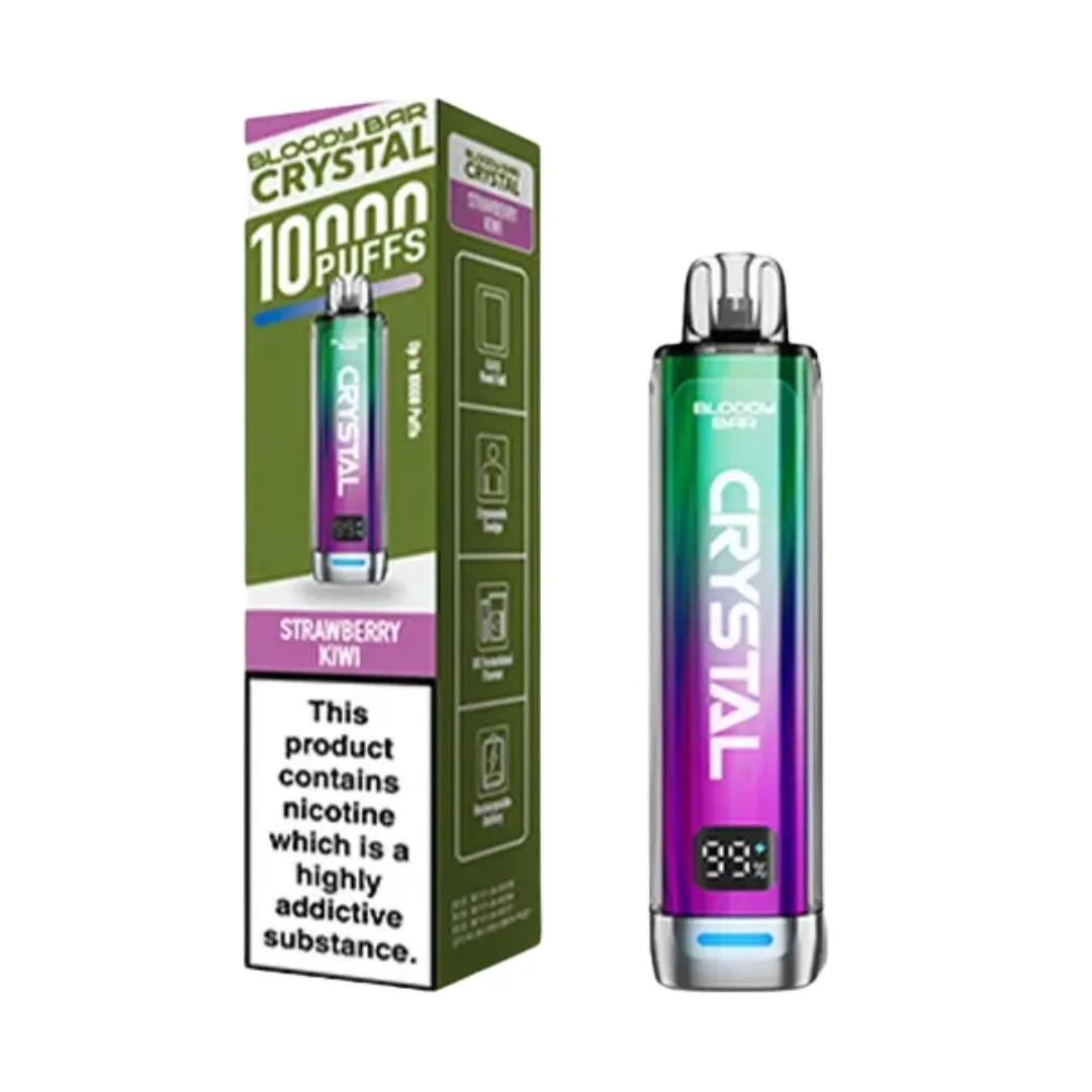Buy Bloody Bar Crystal 10000 Puffs Vape Kit | £8.79