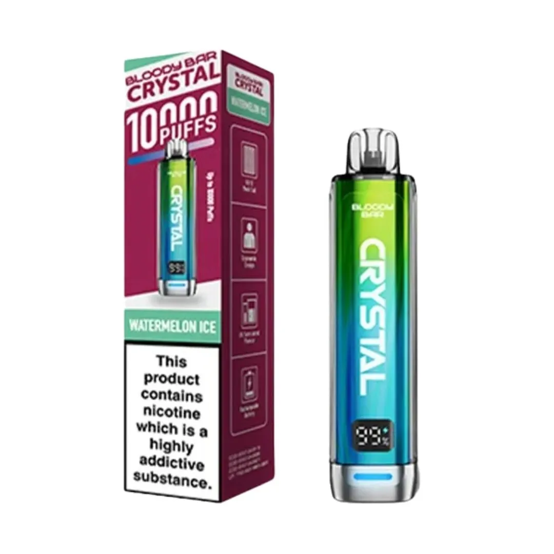 Buy Bloody Bar Crystal 10000 Puffs Vape Kit | £8.79