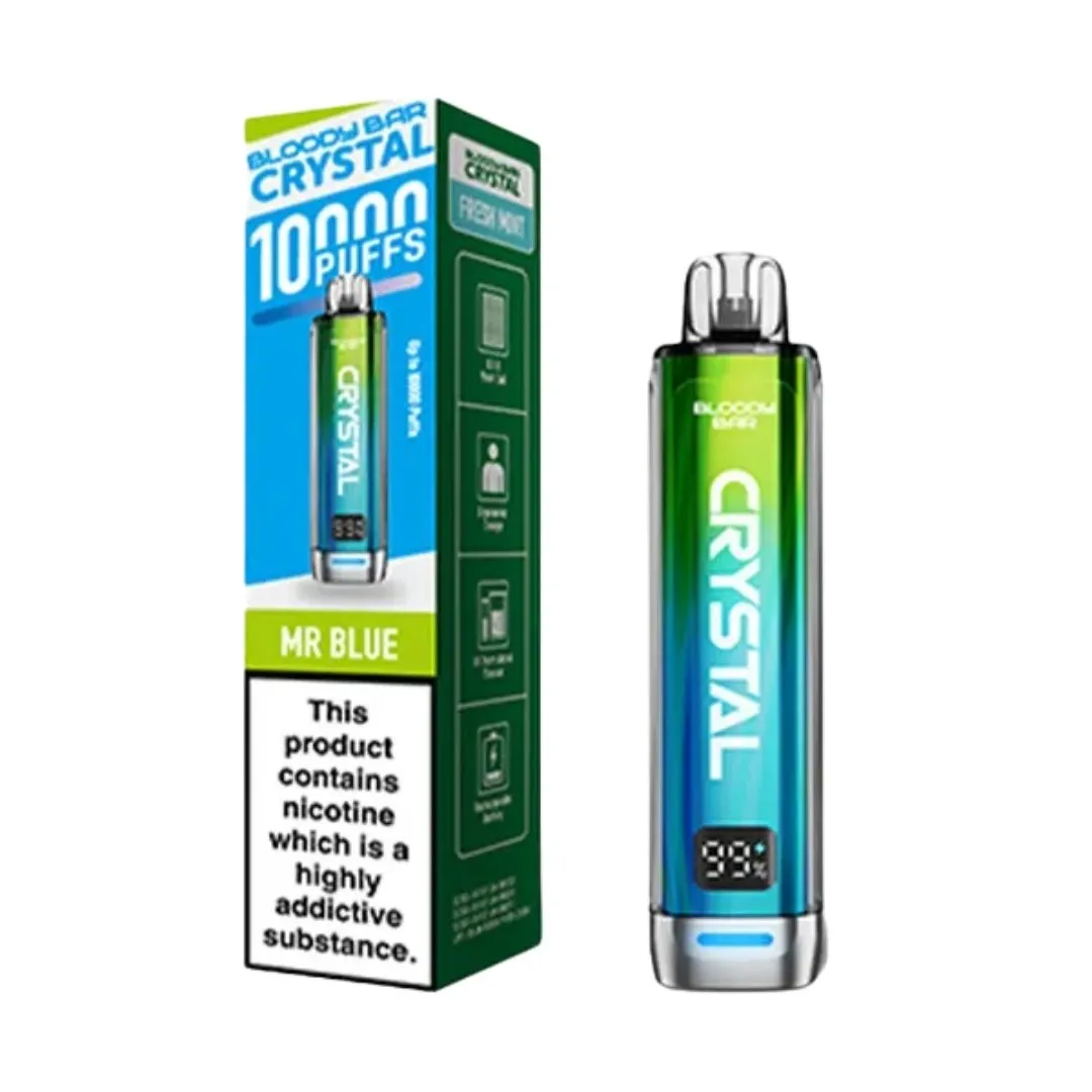 Buy Bloody Bar Crystal 10000 Puffs Vape Kit | £8.79