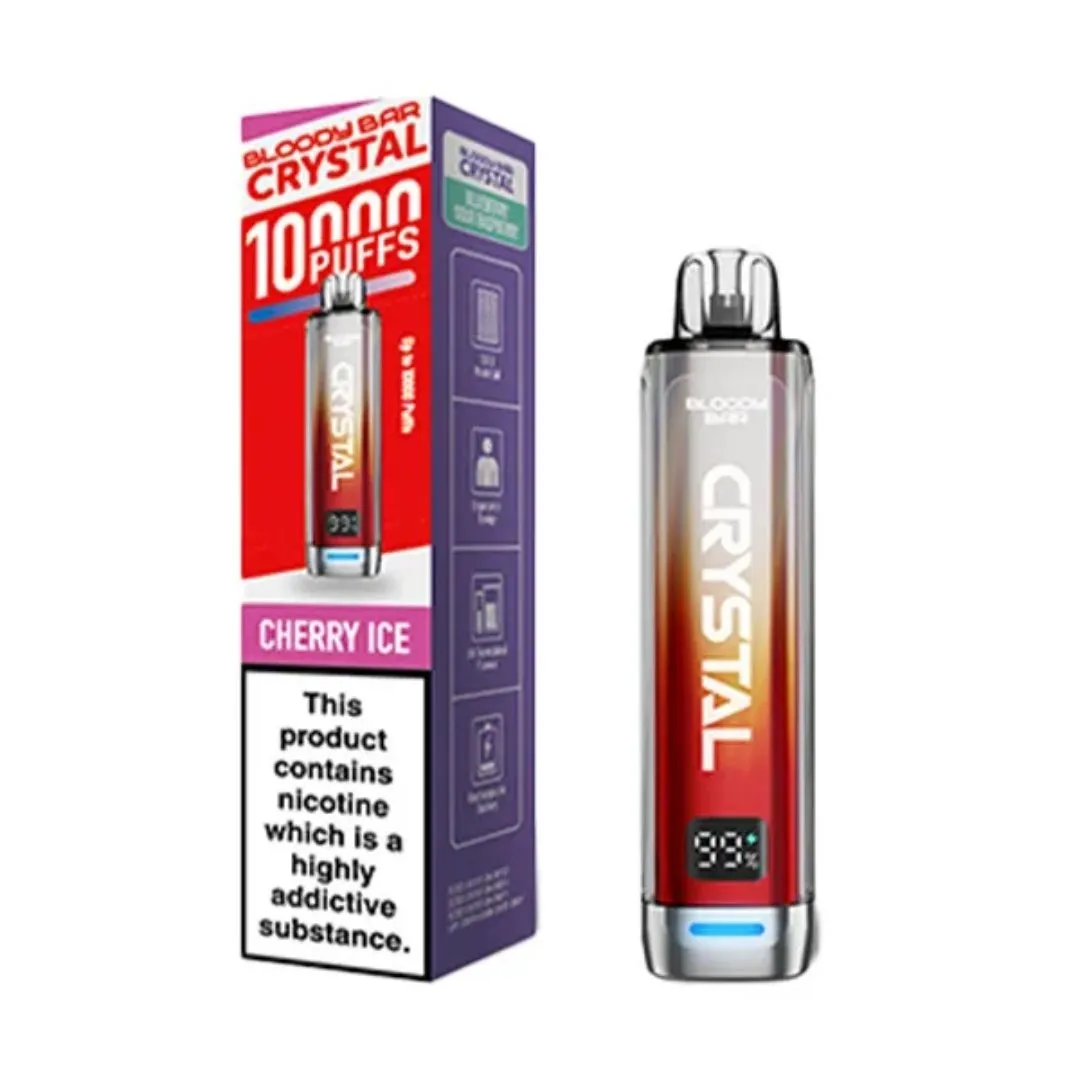 Buy Bloody Bar Crystal 10000 Puffs Vape Kit | £8.79