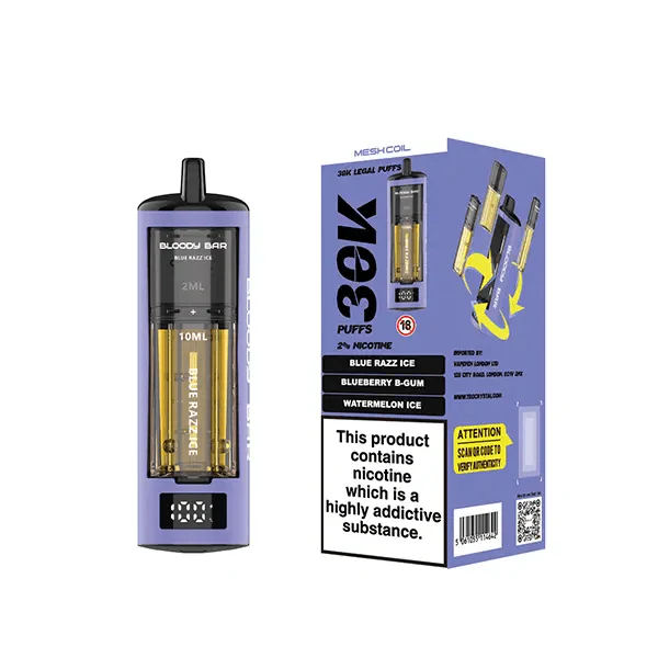 Buy Bloody Bar Triple Twist 30000 Vape | £12.79 - Vape Fair