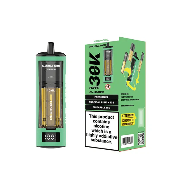 Buy Bloody Bar Triple Twist 30000 Vape | £12.79 - Vape Fair