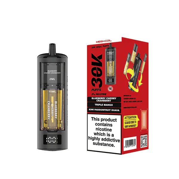 Buy Bloody Bar Triple Twist 30000 Vape | £12.79 - Vape Fair