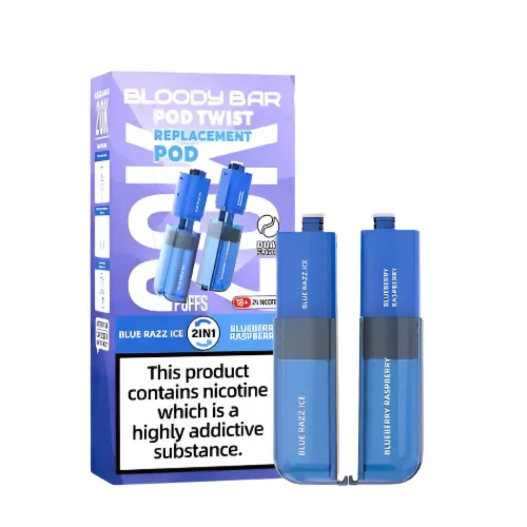 Buy Bloody Bar Twist 20K Puffs Prefilled Pod | £7.70