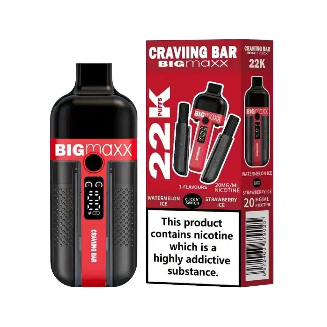 Buy Craving Bar Big Maxx 22k Kit £11.00 | Vape Fair