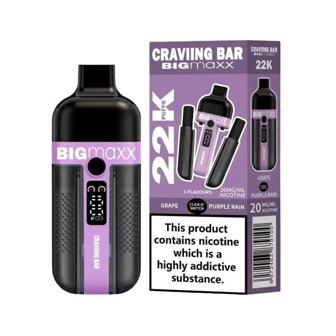 Buy Craving Bar Big Maxx 22k Kit £11.00 | Vape Fair