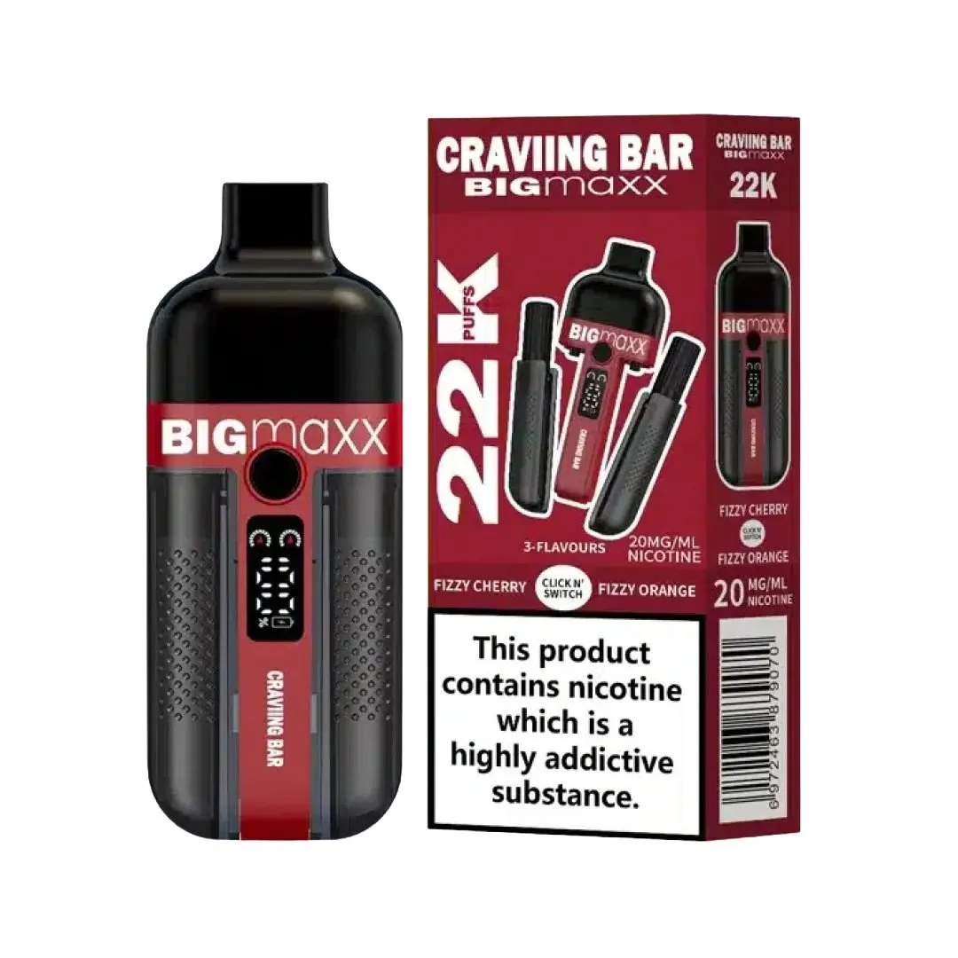 Buy Craving Bar Big Maxx 22k Kit £11.00 | Vape Fair