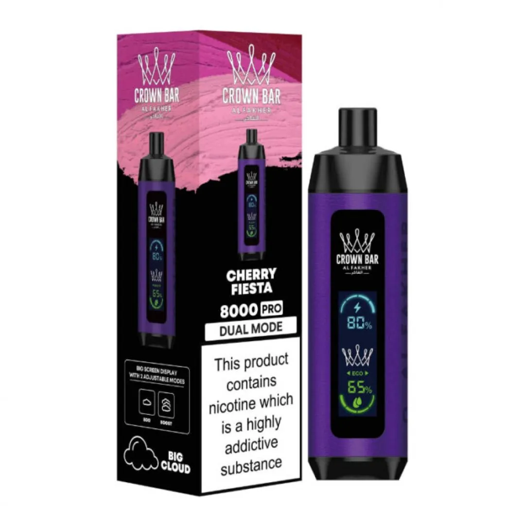 Buy Al Fakher Crown Bar 8000 Pro | £8.79 - Vape Fair