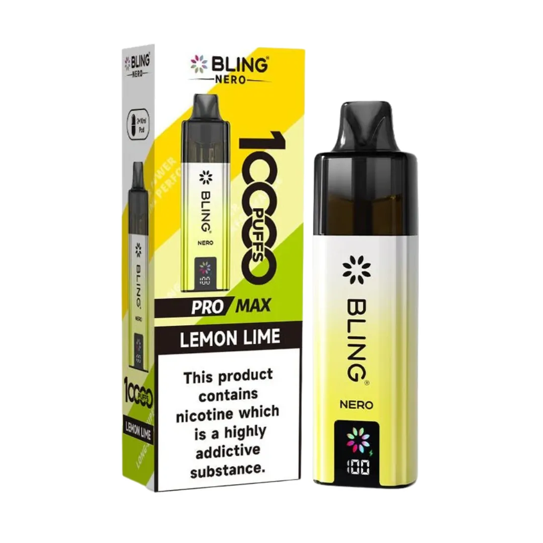 Buy Crystal Bling Nero 10000 Puffs Kit | £7.79 - Vape Fair