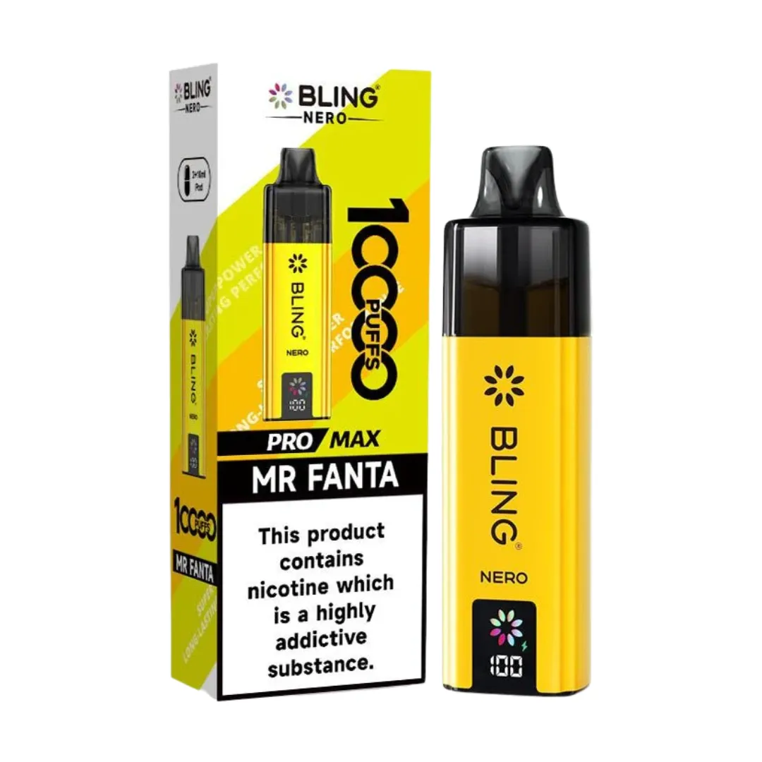 Buy Crystal Bling Nero 10000 Puffs Kit | £7.79 - Vape Fair