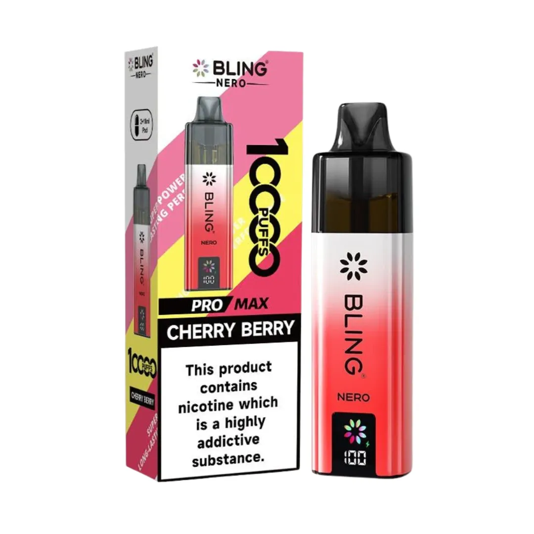 Buy Crystal Bling Nero 10000 Puffs Kit | £7.79 - Vape Fair