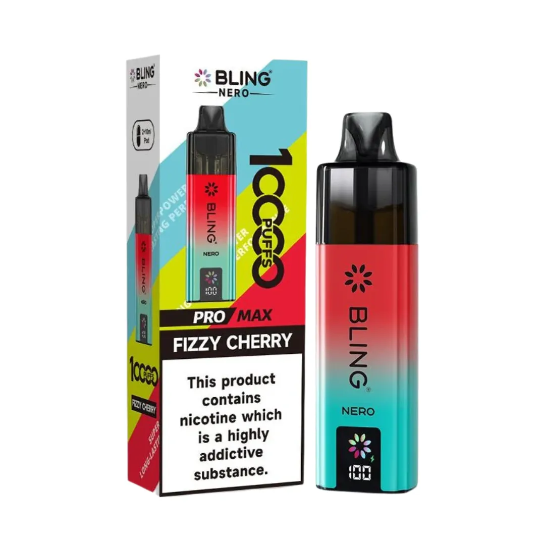 Buy Crystal Bling Nero 10000 Puffs Kit | £7.79 - Vape Fair