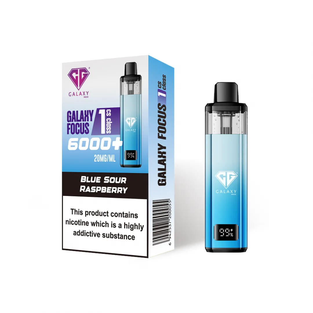 Buy Crystal Galaxy Focus 1 6000 Puffs Pod Kit - Vape Fair