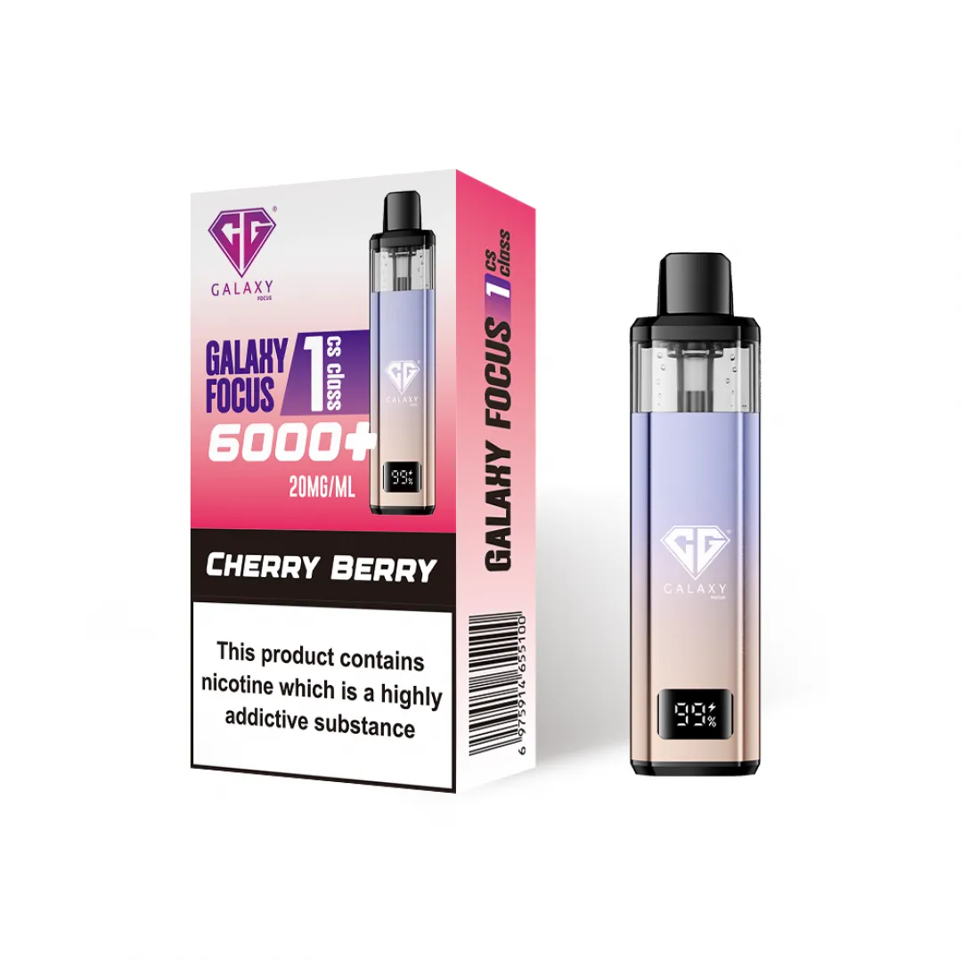 Buy Crystal Galaxy Focus 1 6000 Puffs Pod Kit - Vape Fair