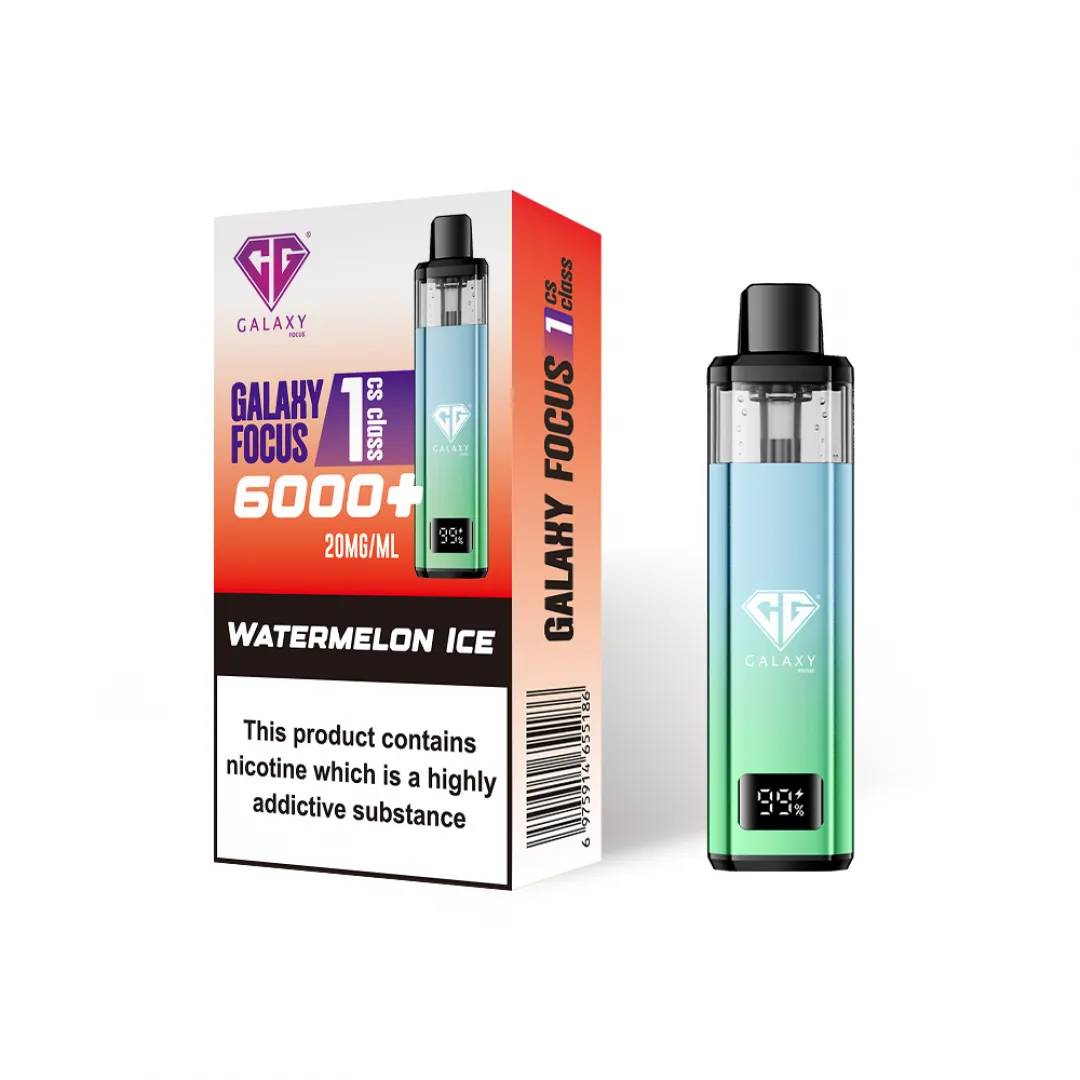 Buy Crystal Galaxy Focus 1 6000 Puffs Pod Kit - Vape Fair