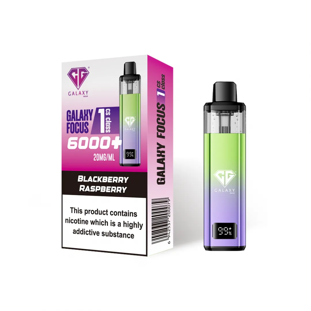 Buy Crystal Galaxy Focus 1 6000 Puffs Pod Kit - Vape Fair