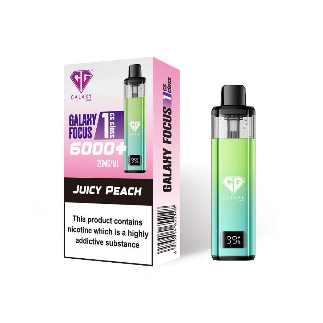 Buy Crystal Galaxy Focus 1 6000 Puffs Pod Kit - Vape Fair