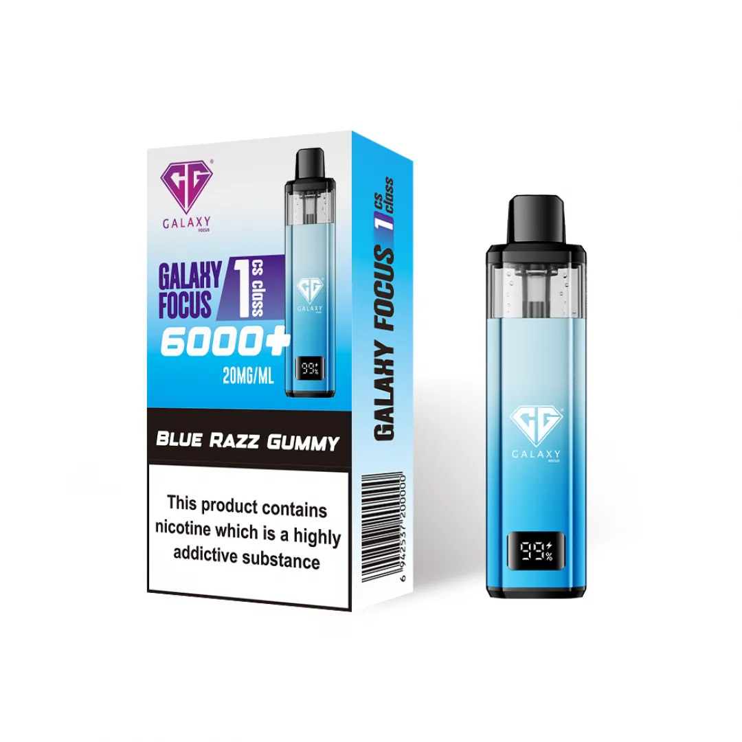 Buy Crystal Galaxy Focus 1 6000 Puffs Pod Kit - Vape Fair