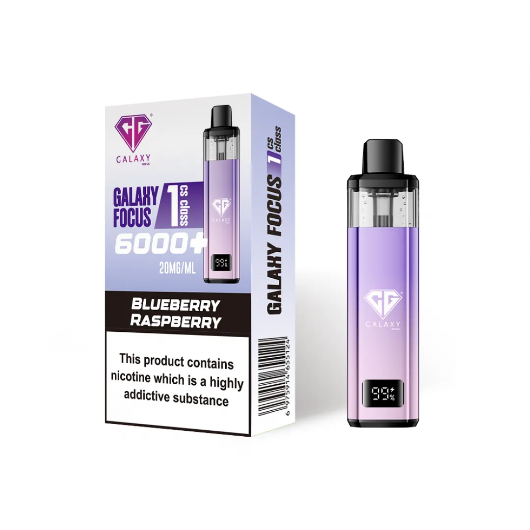 Buy Crystal Galaxy Focus 1 6000 Puffs Pod Kit - Vape Fair