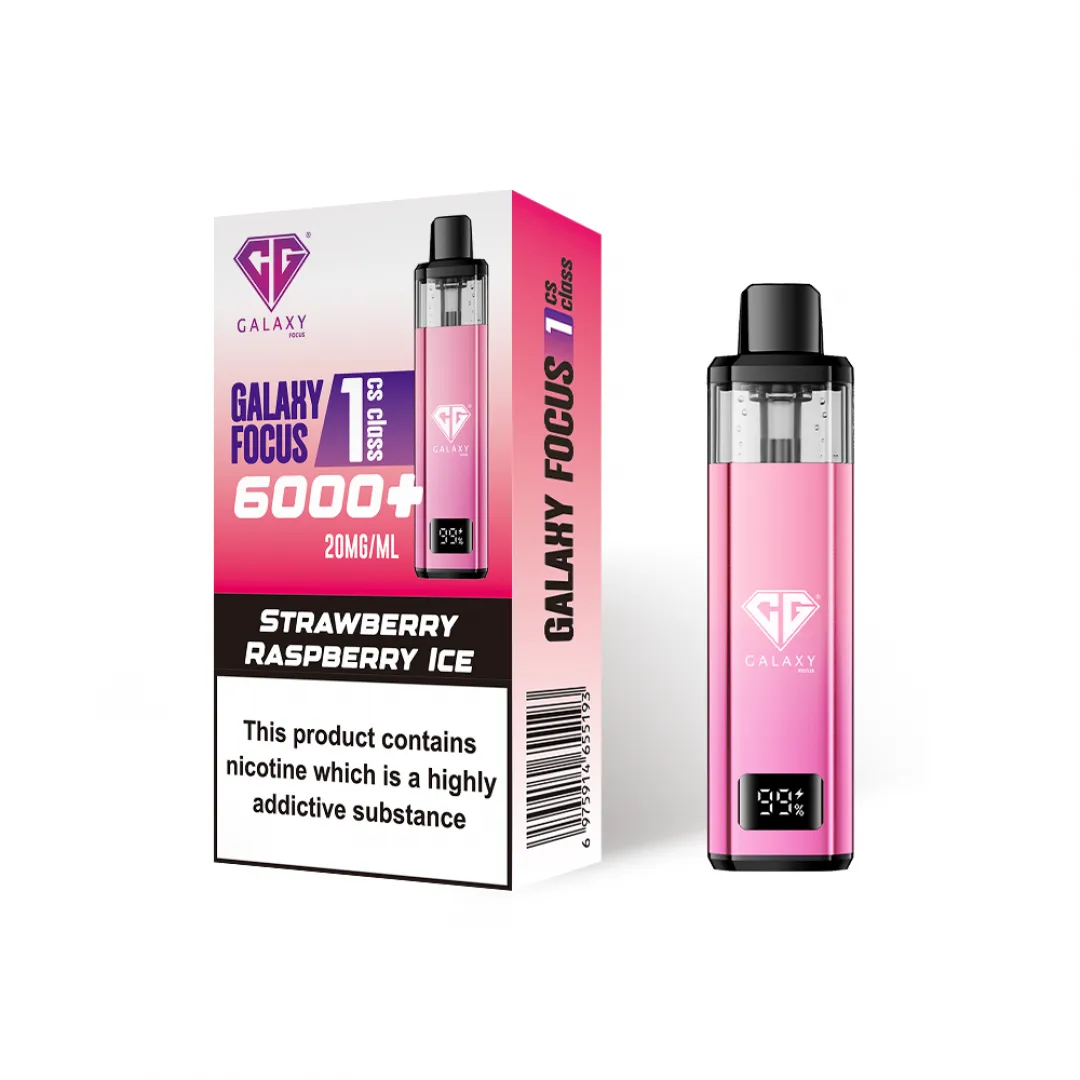 Buy Crystal Galaxy Focus 1 6000 Puffs Pod Kit - Vape Fair