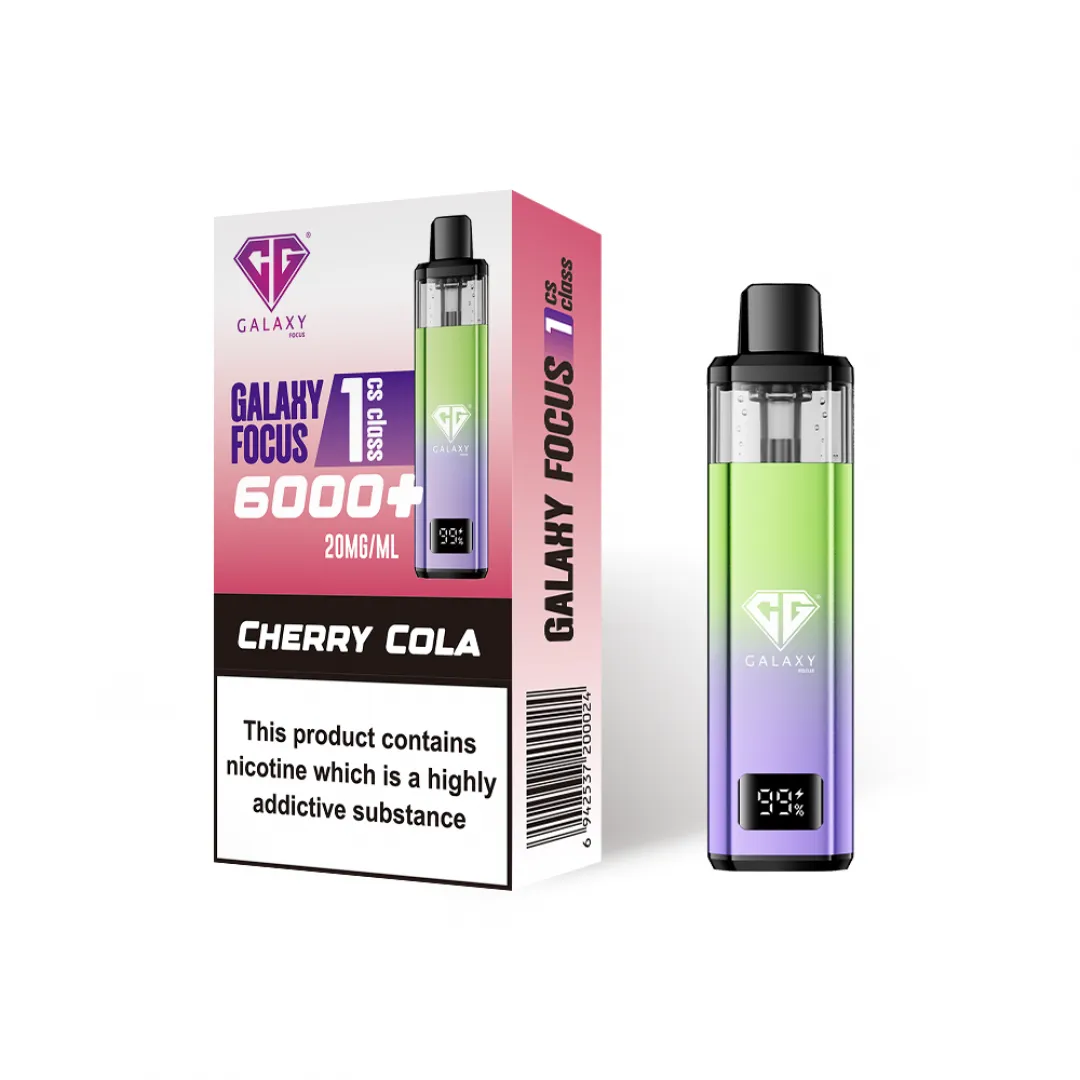 Buy Crystal Galaxy Focus 1 6000 Puffs Pod Kit - Vape Fair