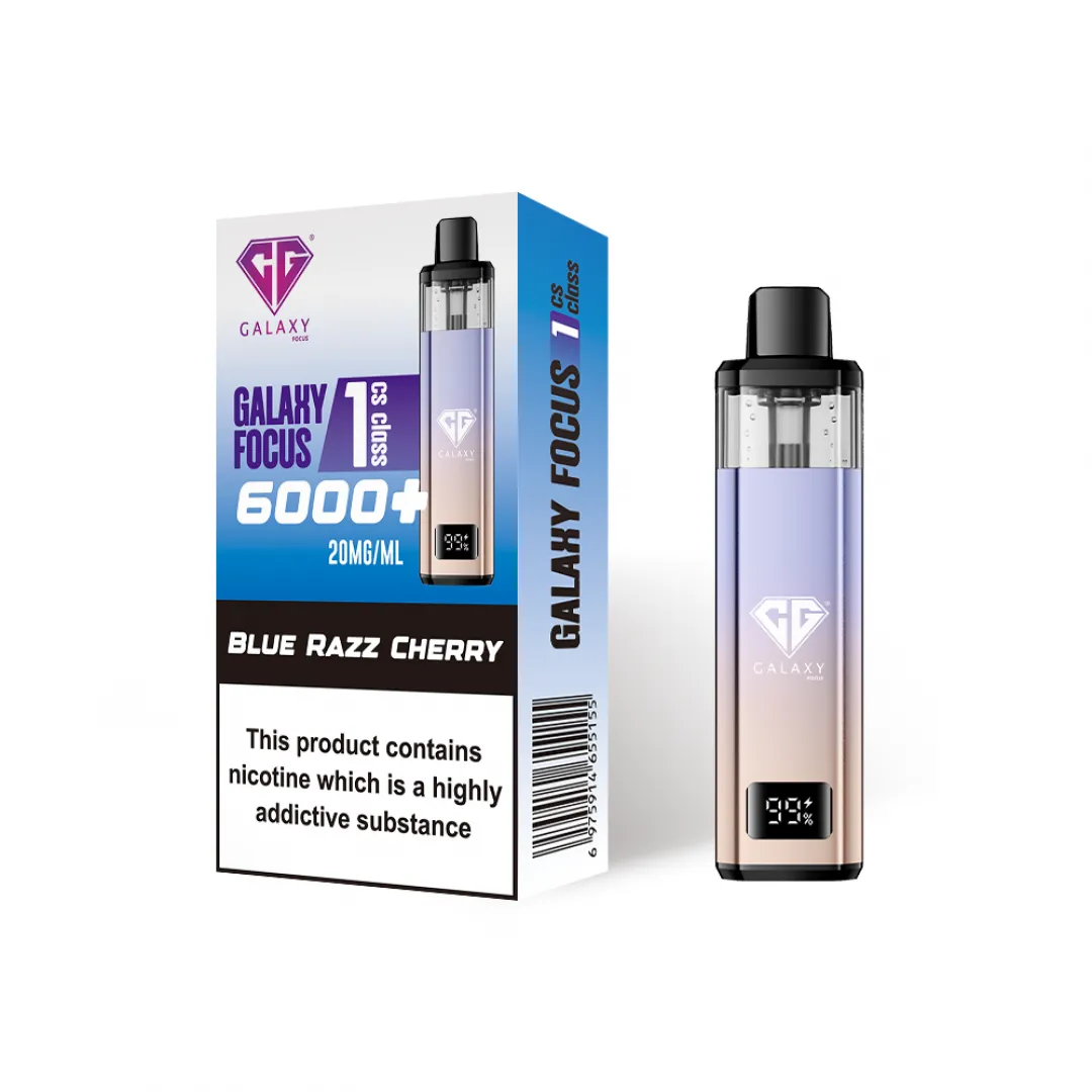 Buy Crystal Galaxy Focus 1 6000 Puffs Pod Kit - Vape Fair