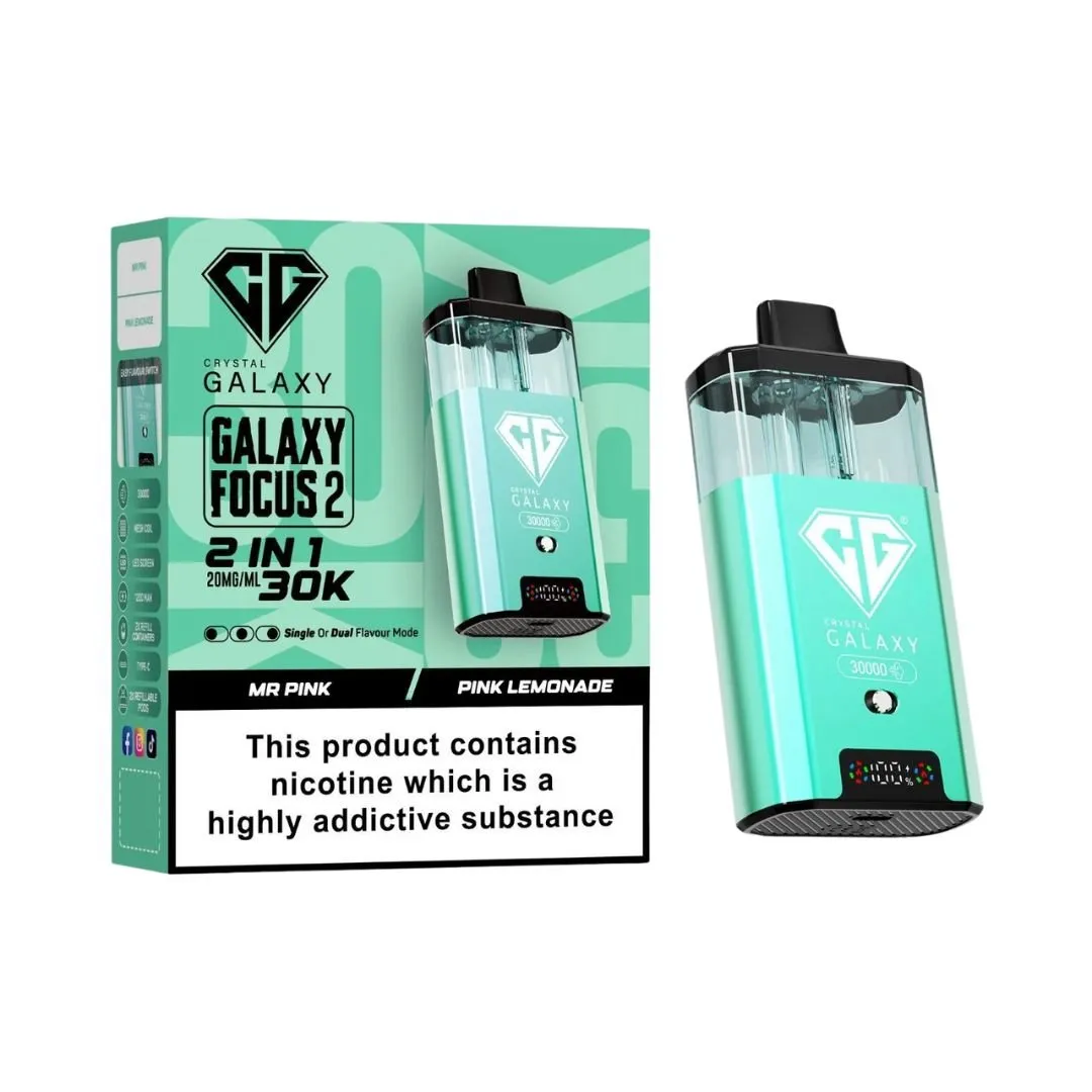 Buy Crystal Galaxy Focus 2 30K Kit | £8.49 - Vape Fair