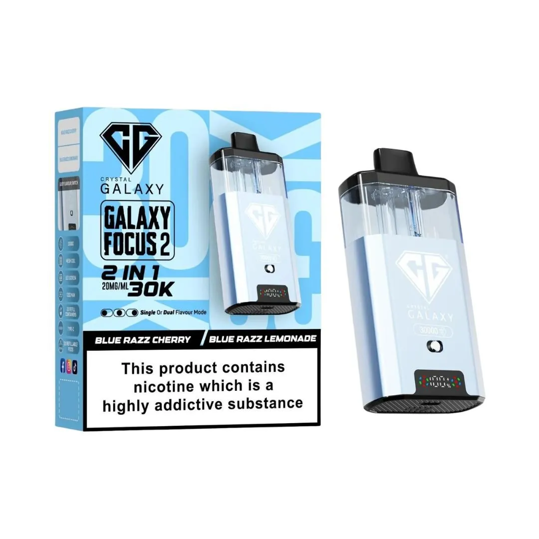 Buy Crystal Galaxy Focus 2 30K Kit | £8.49 - Vape Fair