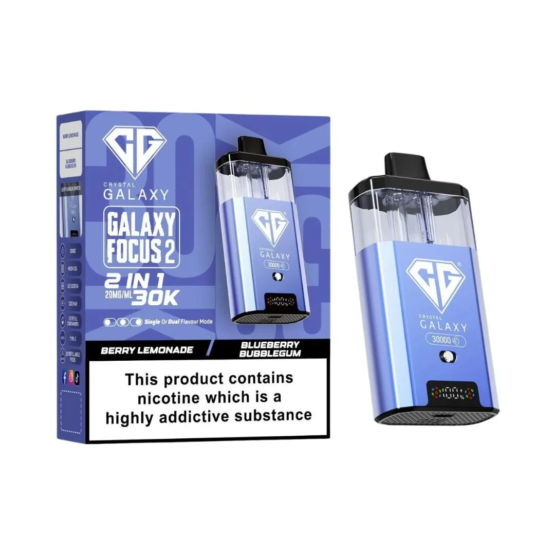 Buy Crystal Galaxy Focus 2 30K Kit | £8.49 - Vape Fair
