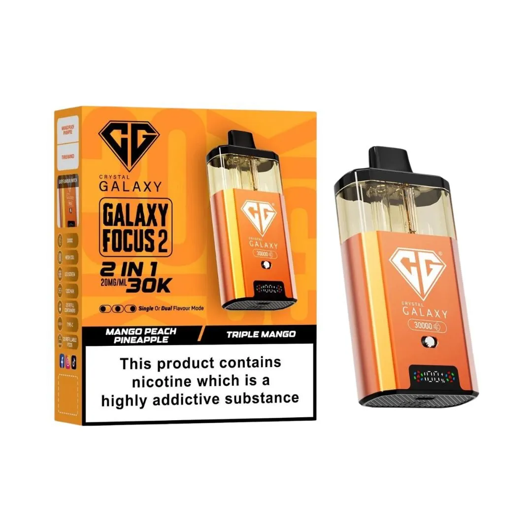 Buy Crystal Galaxy Focus 2 30K Kit | £8.49 - Vape Fair
