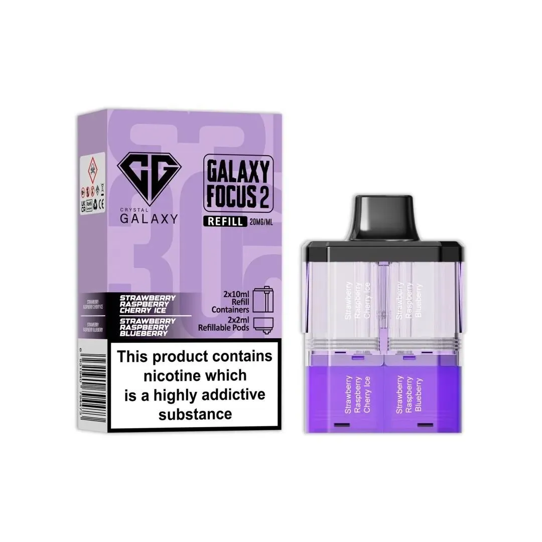 Buy Crystal Galaxy Focus 2 30K Prefilled Pods | £7.99