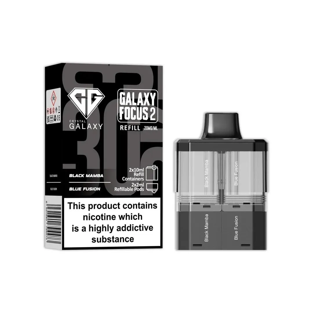 Buy Crystal Galaxy Focus 2 30K Prefilled Pods | £7.99