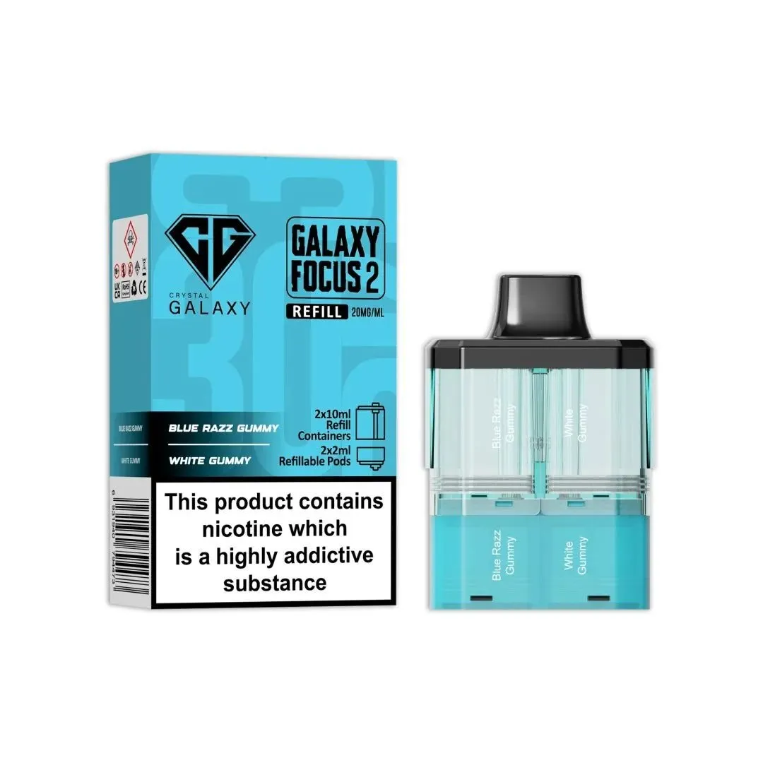 Buy Crystal Galaxy Focus 2 30K Prefilled Pods | £7.99