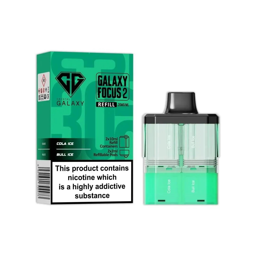 Buy Crystal Galaxy Focus 2 30K Prefilled Pods | £7.99