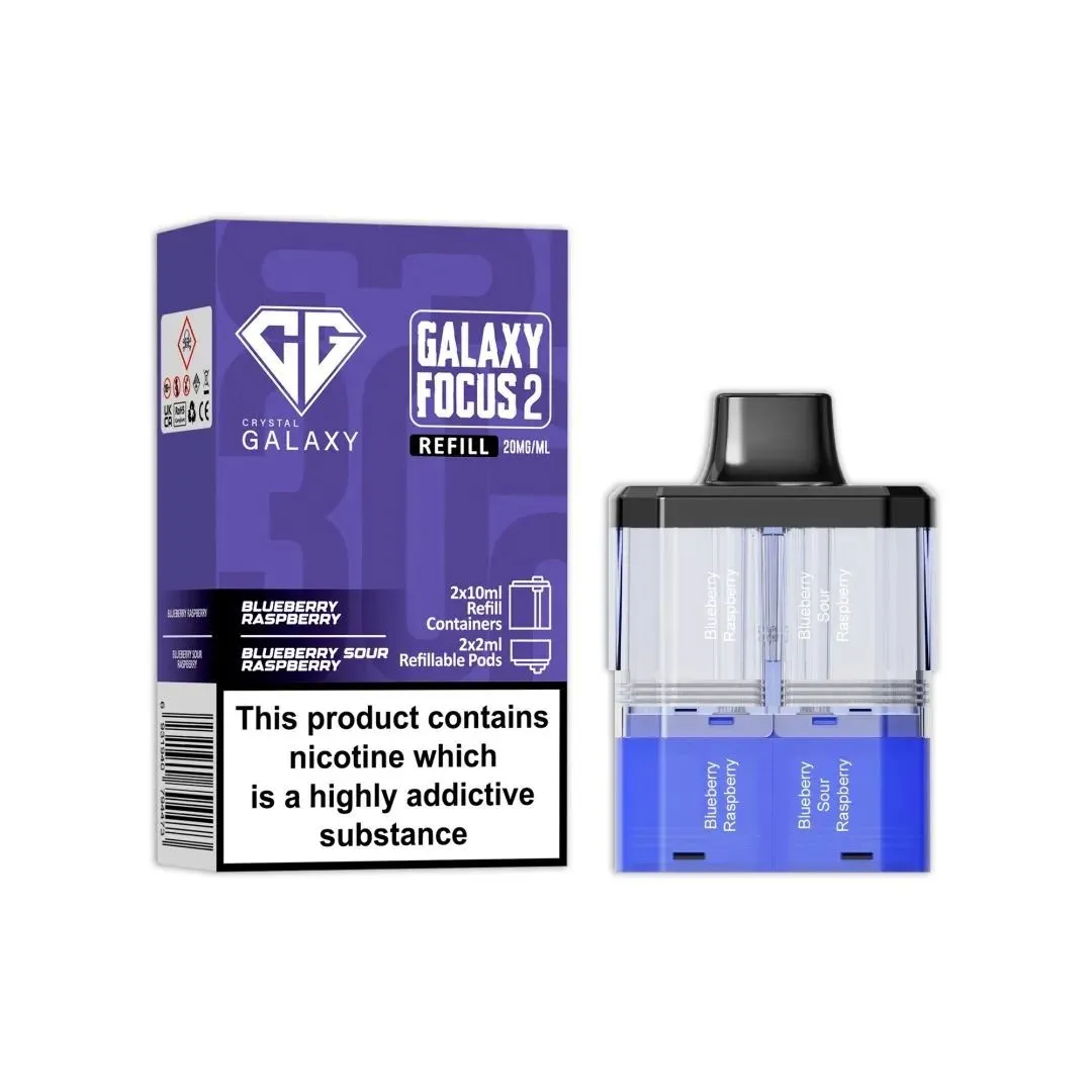 Buy Crystal Galaxy Focus 2 30K Prefilled Pods | £7.99