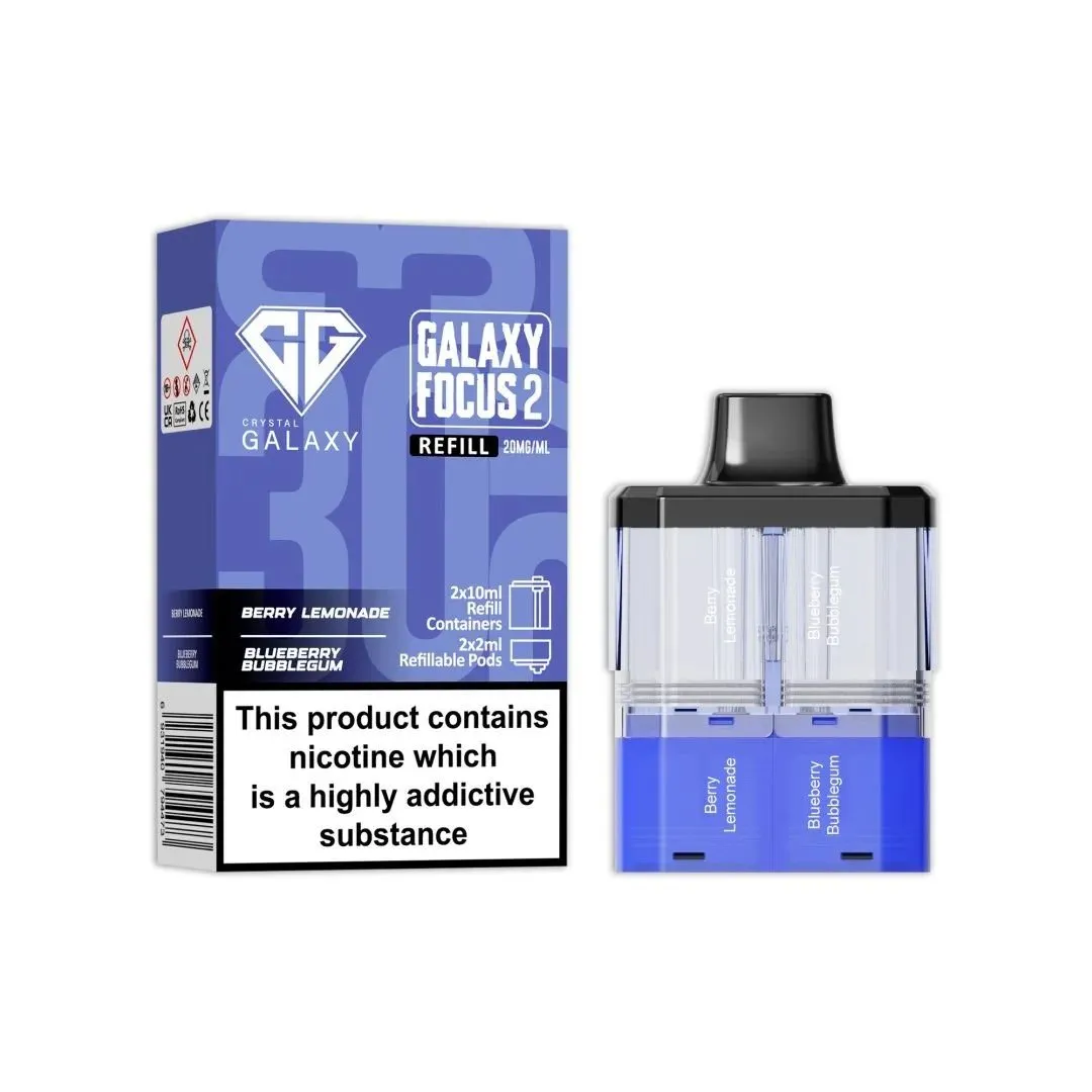 Buy Crystal Galaxy Focus 2 30K Prefilled Pods | £7.99