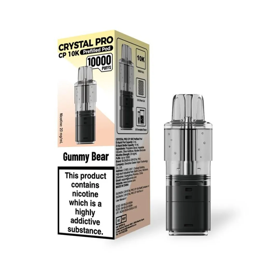 Buy Suonon Crystal Pro CP 10K Prefilled Pods | £5.01 - Vape Fair