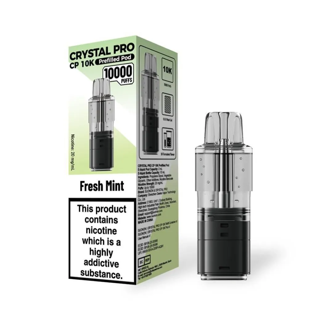 Buy Suonon Crystal Pro CP 10K Prefilled Pods | £5.01 - Vape Fair