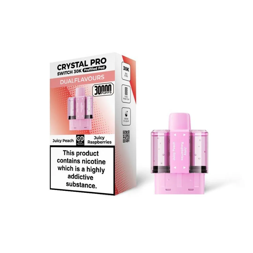 Crystal Pro Switch 30K Prefilled Replacement Pods