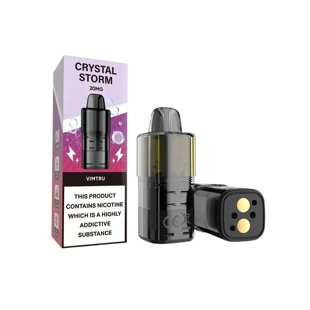 Buy Crystal Storm 12000 Puffs Pods | £4.79 - Vape Fair