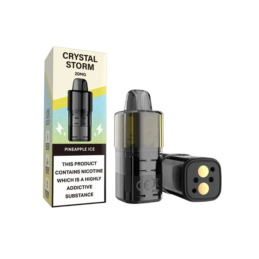Buy Crystal Storm 12000 Puffs Pods | £4.79 - Vape Fair