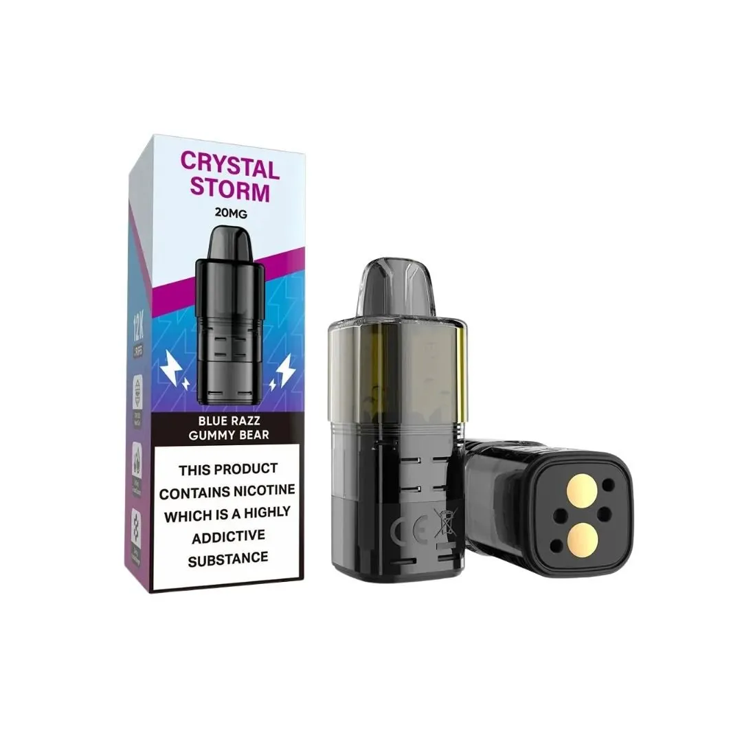 Buy Crystal Storm 12000 Puffs Pods | £4.79 - Vape Fair