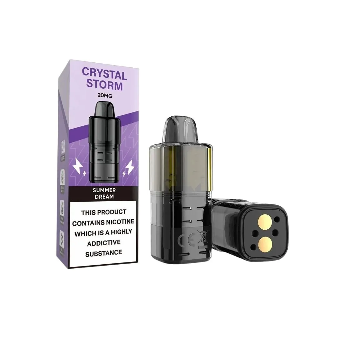 Buy Crystal Storm 12000 Puffs Pods | £4.79 - Vape Fair