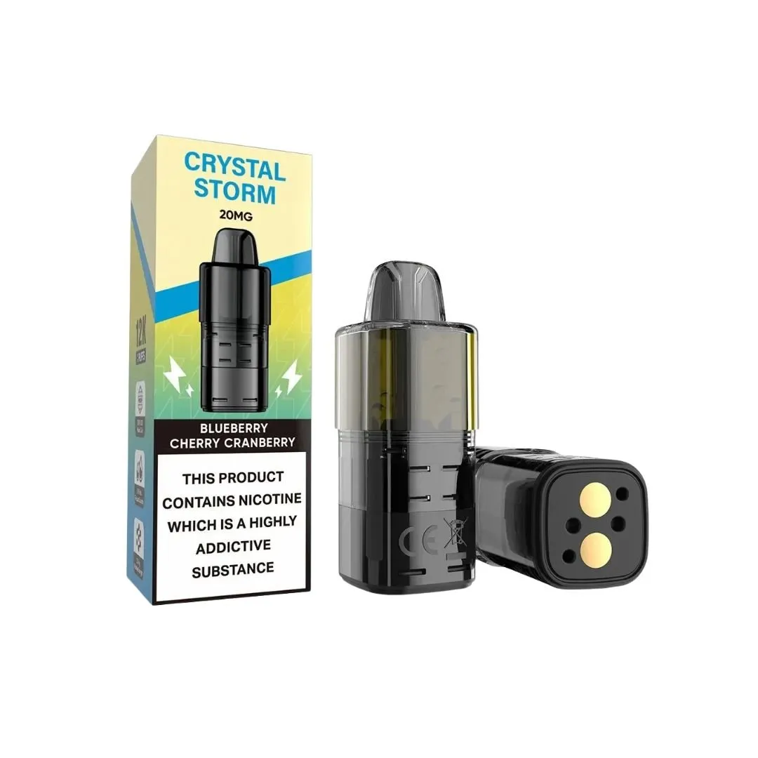 Buy Crystal Storm 12000 Puffs Pods | £4.79 - Vape Fair