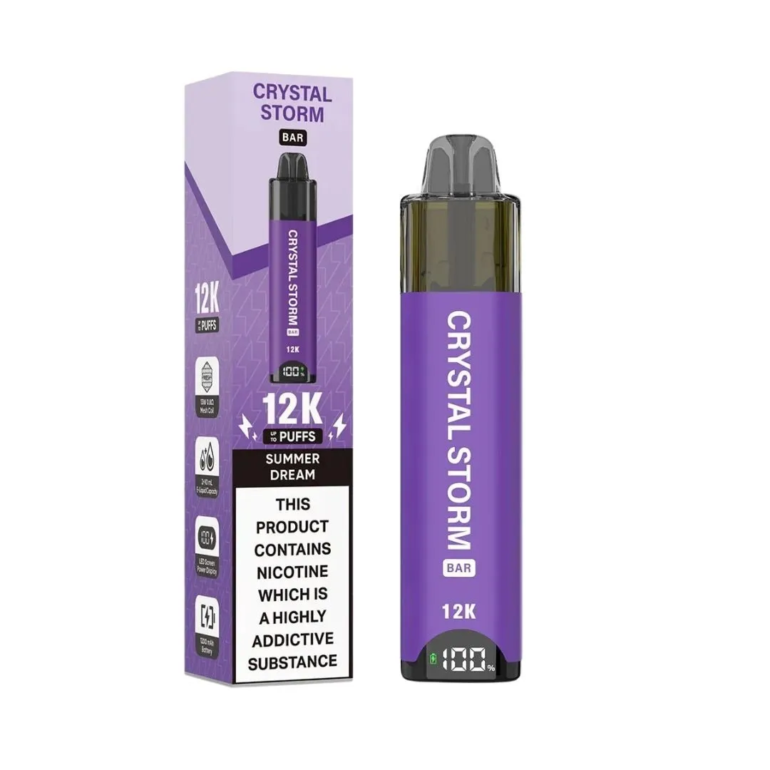 Buy Crystal Storm 12K Prefilled Pod Kit | £8.29 - Vape Fair