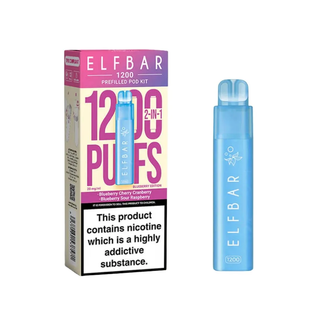 Buy Elf Bar 1200 2-in-1 Vape Kit | £5.99 - Vape Fair