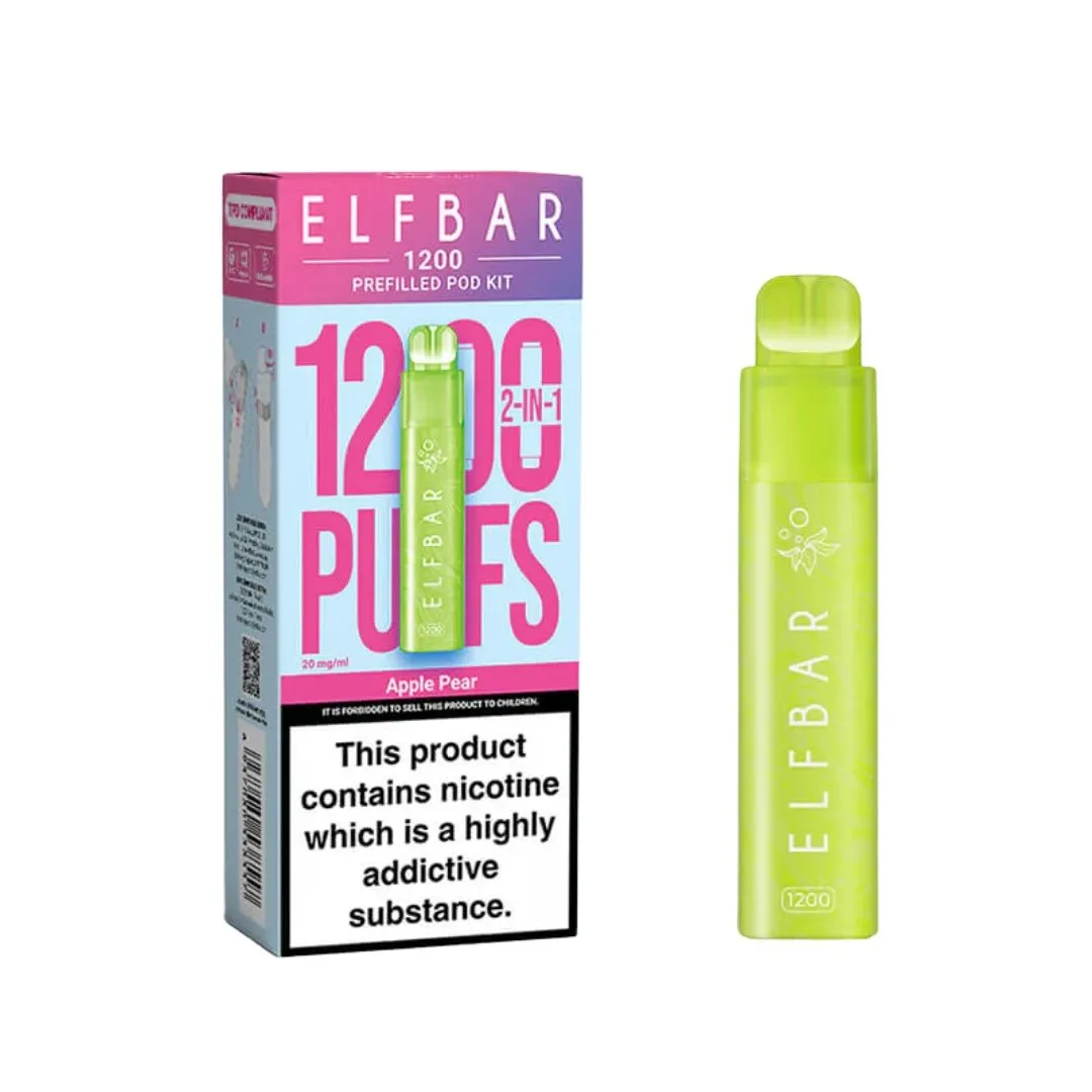 Buy Elf Bar 1200 2-in-1 Vape Kit | £5.99 - Vape Fair